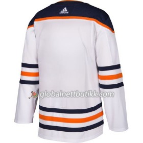 Edmonton Oilers Hockeydrakt Blank Hvit Adidas Authentic - Herre